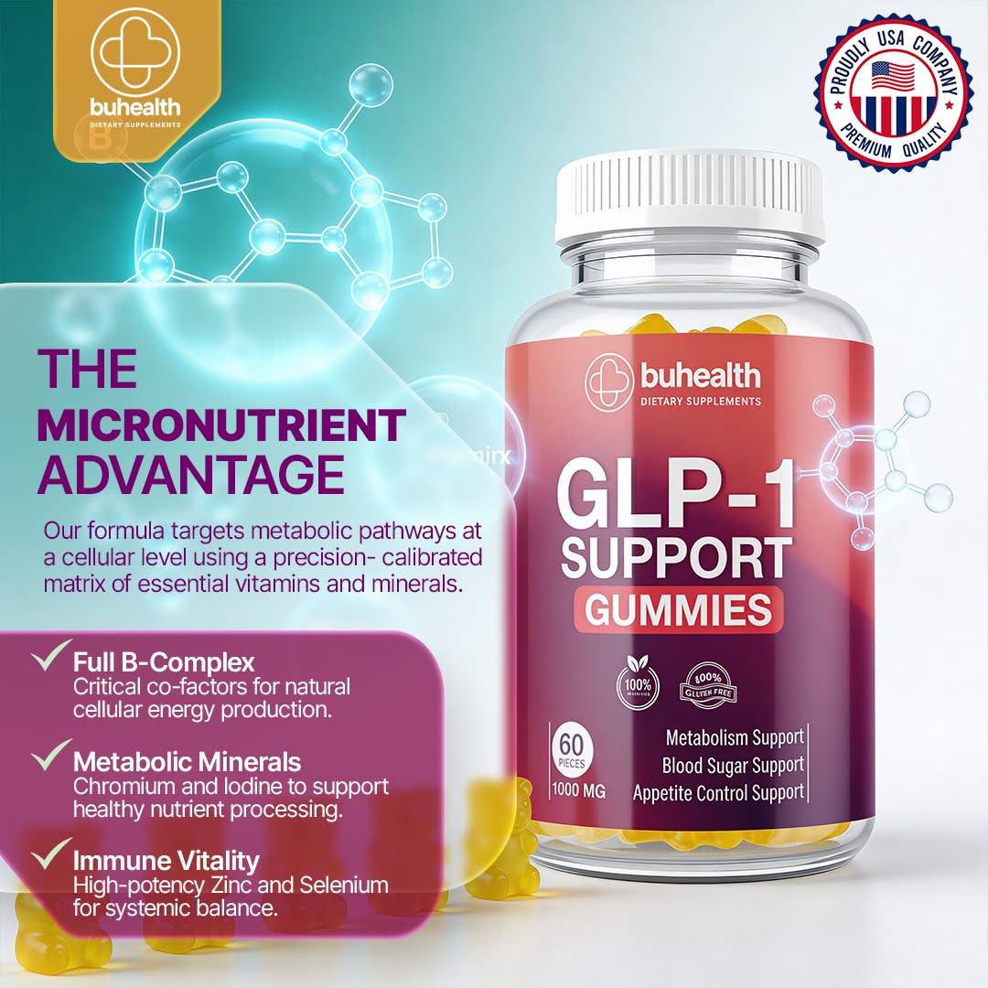 GLP-1 Support Gummies – 60 Count & 1000 mg