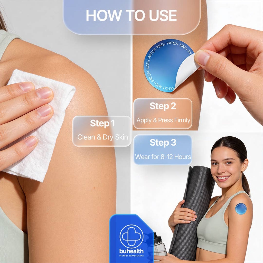 NAD+ Boost Patch – High Potency Longevity Formula