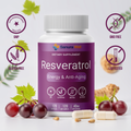 SANURA WELL Resveratrol 120 Capsules Anti-Aging&Energy