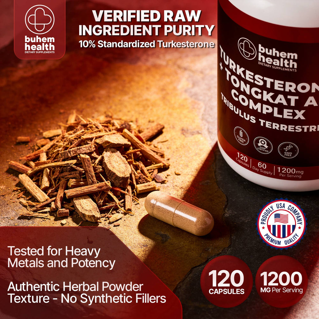 BuHealth Turkesterone Tongkat Ali with Tribulus Terrestris