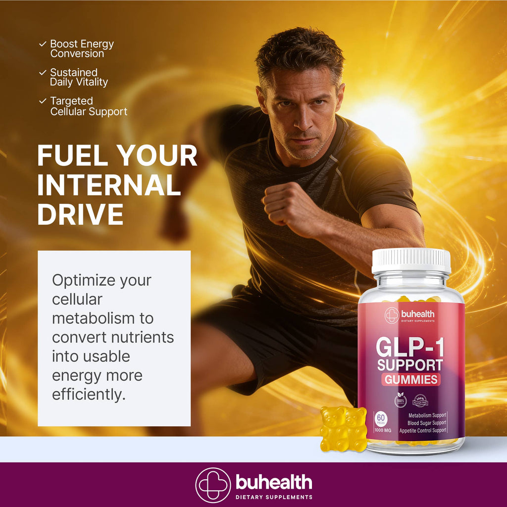 GLP-1 Support Gummies – 60 Count & 1000 mg