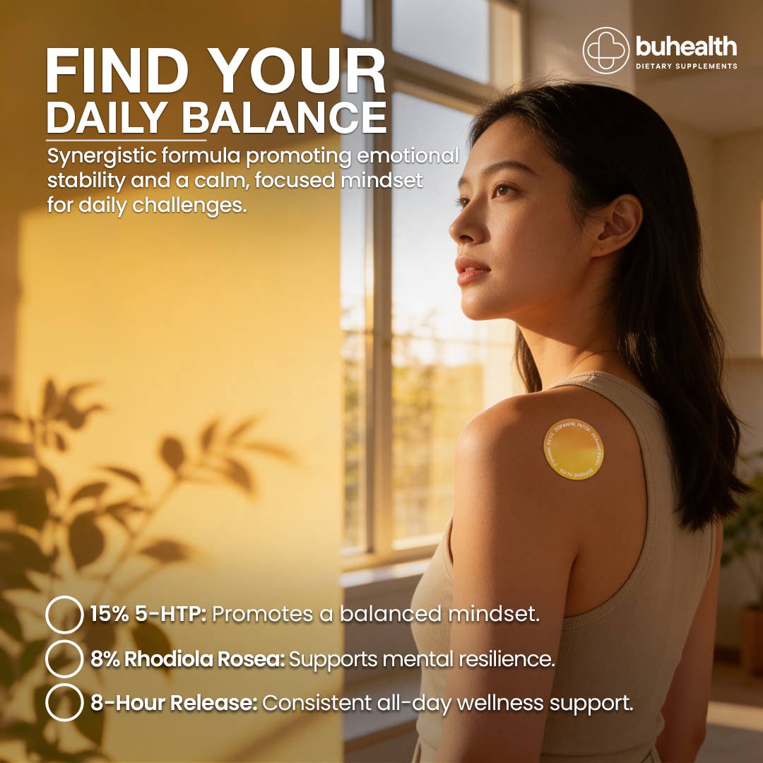 Dopamine Patches – 30 Wellness Patches | Mood Support&Focus