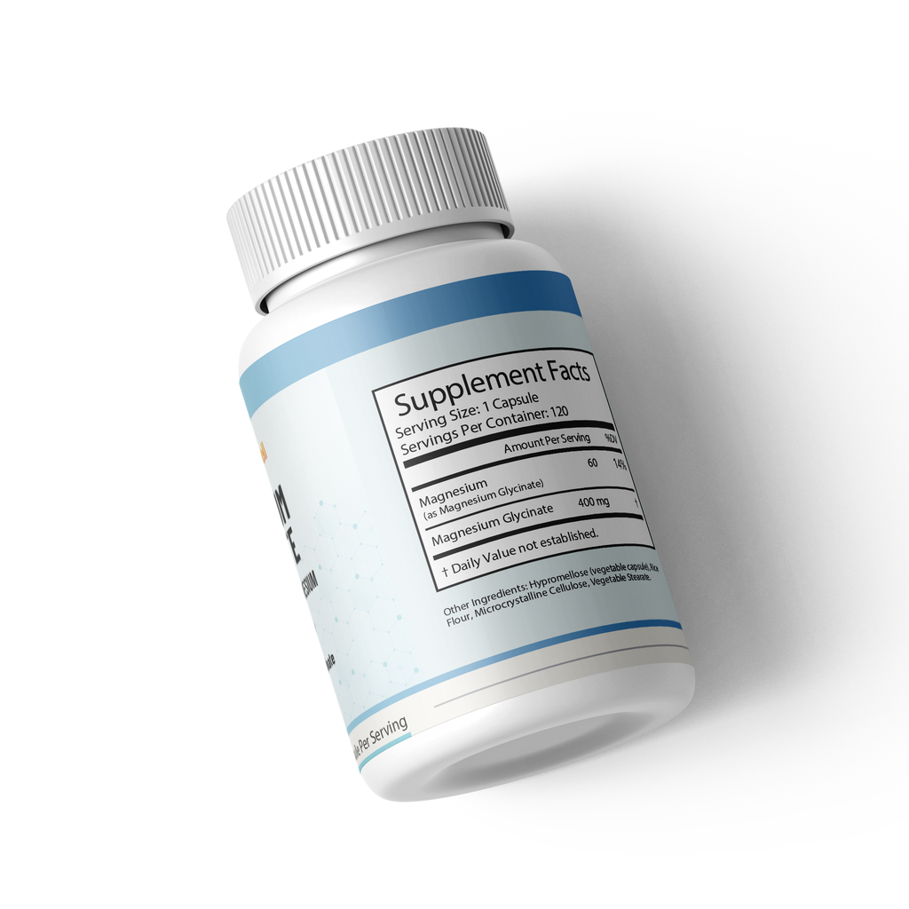 Sanura Well Magnesium Glycinate 400mg – Highly Absorbable