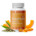 SANURA WELL Pumpkin Seed Oil with Saw Palmetto 60 Softgels
